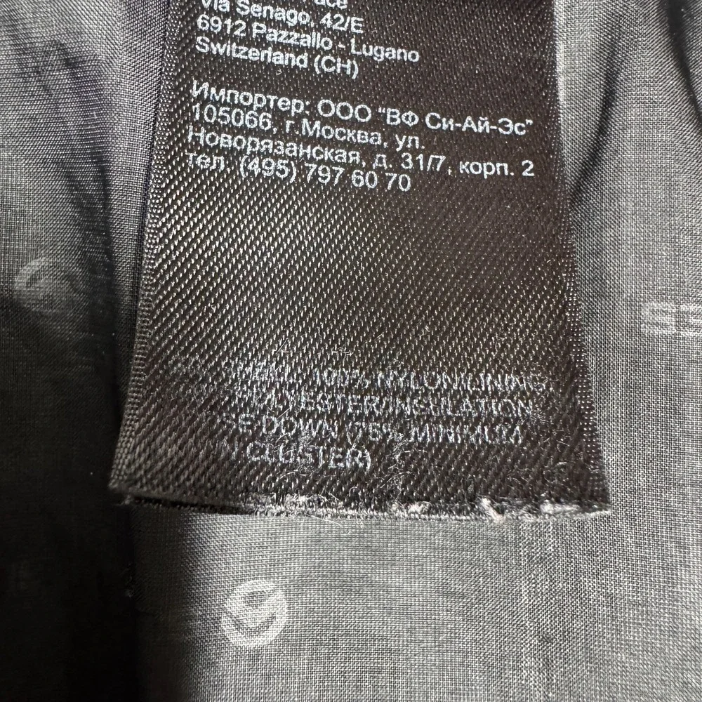 (Damaged) Vintage The North Face Summit Series 800 Black Puffer Jacket‎ Men's L